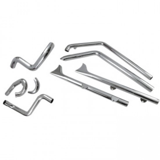 BASSANI FISHTAIL EXHAUST-30-SOFTAIL # 1S26E-30
