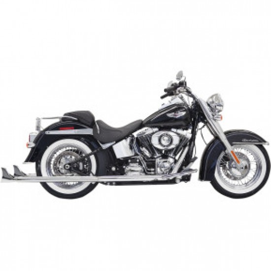 BASSANI FISHTAIL EXHAUST WITH BAFFLE-36-SOFTAIL # 1S66E-36 BASSANI FISHTAIL EXHAUST WITH BAFFLE-36-SOFTAIL # 1S66E-36