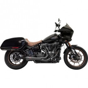 BASSANI 2-INTO-1 THE RIPPER SHORT ROAD RAGE EXHAUST SYSTEM-BLACK # 1S74RBE 