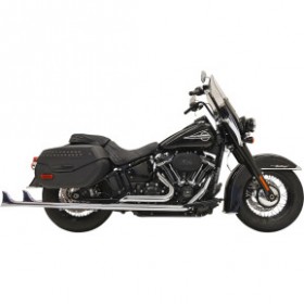 BASSANI FISHTAIL EXHAUST WITHOUT BAFFLE-36 # 1S76E-36