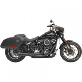 BASSANI 2-INTO-1 ROAD RAGE EXHAUST SYSTEM-BLACK # 1S81RB
