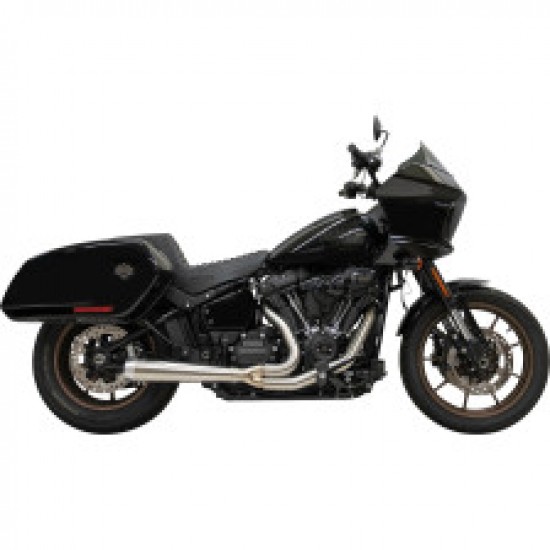 BASSANI 2-INTO-1 ROAD RAGE EXHAUST SYSTEM-STAINLESS # 1S81SS