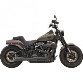 BASSANI 2-INTO-1 ROAD RAGE EXHAUST SYSTEM-BLACK # 1S92RB