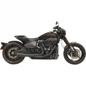 BASSANI 2-INTO-1 ROAD RAGE EXHAUST SYSTEM-BLACK # 1S94RB