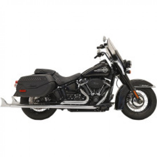 BASSANI FISHTAIL EXHAUST WITH BAFFLE-33 # 1S96E-33