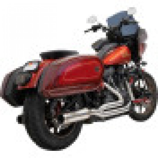 BASSANI TRUE DUAL PERFORMANCE EXHAUST SYSTEM WITH 4 MUFFLER-STAINLESS STEEL # 1S97SS