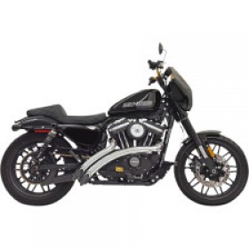 BASSANI RADIAL SWEEPERS EXHAUST SYSTEM-CHROME # 1X3FC