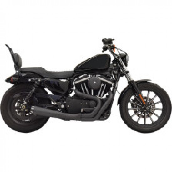 BASSANI ROAD RAGE EXHAUST-BLACK-86-03 XL # 1X42RB