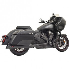 BASSANI ROAD RAGE 2:1 EXHAUST-BLACK-CHALLENGER # 8H18SB
