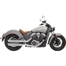 BASSANI 3 MUFFLERS-CHROME-SCOUT # 8S17SC