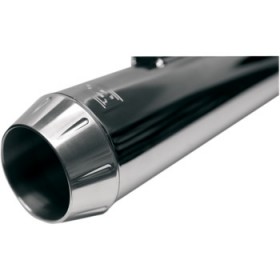 BASSANI END CAP-POLISHED-MEGAPHONE # ENDCAP-LM