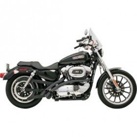 BASSANI RADIAL SWEEPER EXHAUST-BLACK-86-03 XL # XL-FF12B