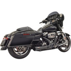 BASSANI SHORT 2:1 EXHAUST FOR FL-BLACK # 
