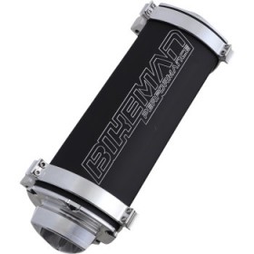 BIKEMAN PERFORMANCE BIG MO MUFFLER - STAINLESS STEEL # 17-324-SS
