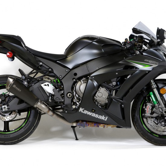 BROCKS S2B SLIP-ON (3/4 SYSTEM) PERFORMANCE PACKAGE FOR THE KAWASAKI ZX-10R (2019-2020) PART # S2BZX10