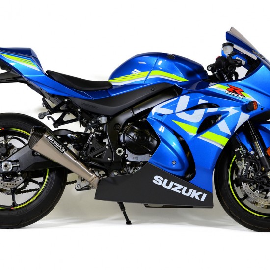 BROCKS CT MEGAPHONE FULL SYSTEM W/ 17" MUFFLER FOR SUZUKI GSX-R1000/R (2017-2024) PART # 398763 BROCKS CT MEGAPHONE FULL SYSTEM W/ 17" MUFFLER FOR SUZUKI GSX-R1000/R (2017-2024) PART # 398763