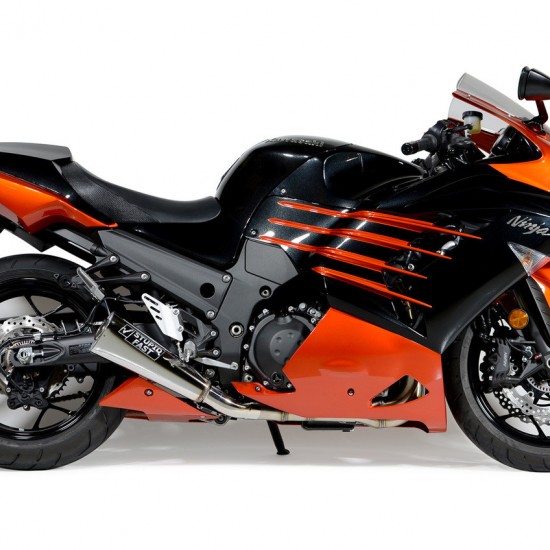 BROCKS PERFORMANCE PACKAGE W/ ALIEN HEAD 2 POLISHED FOR KAWASAKI ZX-14R (2018-2023) PART # 825309 BROCKS PERFORMANCE PACKAGE W/ ALIEN HEAD 2 POLISHED FOR KAWASAKI ZX-14R (2018-2023) PART # 825309