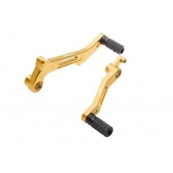 Cnc Racing "Easy" Rider Footpegs Gold for Mv Agusta Turismo Veloce 2017-2018 Part # Pe247g