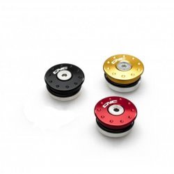 Cnc Racing Frame Caps Black for Mv Agusta Turismo Veloce 2017-2018 Part # Tt333b