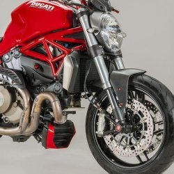 Cnc Racing Front Mudguard Matt Carbon for Ducati Monster 1200 R 2016-2019 Part # Za962y