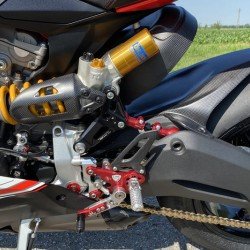 Cnc Racing Rear Suspension Rocker Arms Ducati Panigale V-twin Black for Ducati Superbike 955 Panigale V2 2020 Part # Ap001b