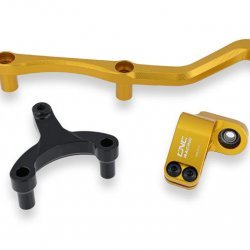 Cnc Racing Steering Damper Kit Gold for Mv Agusta Brutale 3 Cylinders 800 16-19 Part # Sd106g