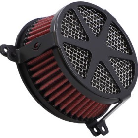 COBRA AIR CLEANER KIT - BLACK #  06-0133-04B-SB