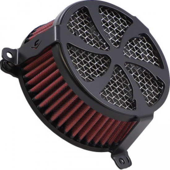 COBRA AIR CLEANER KIT - BLACK #  06-0267-01B-SB