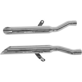 COBRA SLASHCUT MUFFLERS - CHROME #  3163TSSC