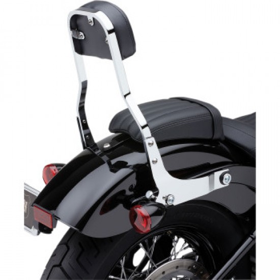 COBRA BACKREST KIT - 14 - CHROME - SOFTAIL #  602-2042