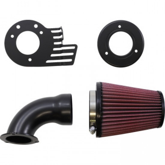 COBRA XHAUST CONE AIR INTAKE - BLACK - TOURING/TRIKE #  606-0100-06B-SB