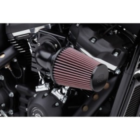 COBRA XHAUST CONE AIR INTAKE - BLACK - TOURING/TRIKE #  606-0101-06B-SB