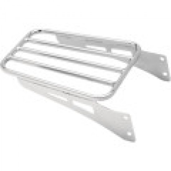 COBRA SISSY BAR LUGGAGE RACK - CHROME - TUBULAR # 02-3500