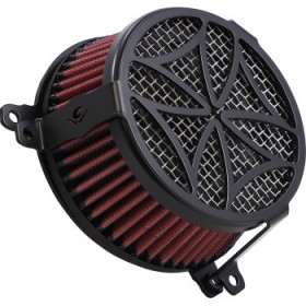 COBRA AIR CLEANER KIT - BLACK # 06-0119-02B-SB