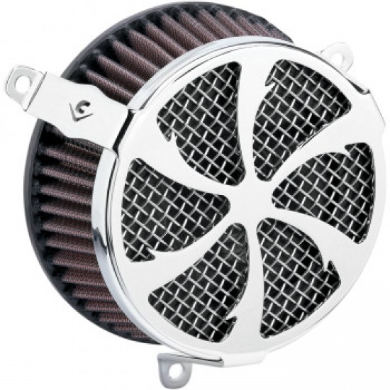 COBRA AIR CLEANER KIT - CHROME # 06-0133-01-SB