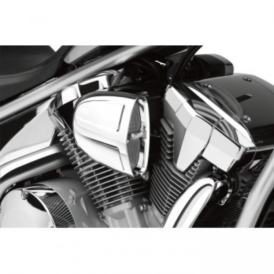 COBRA AIR CLEANER KIT - CHROME # 06-0133-SB