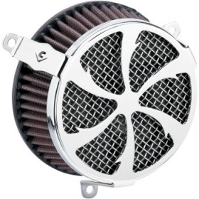 COBRA AIR CLEANER KIT - CHROME # 06-0137-01-SB