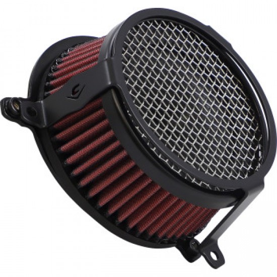 COBRA AIR CLEANER KIT - BLACK # 06-0270-03B-SB