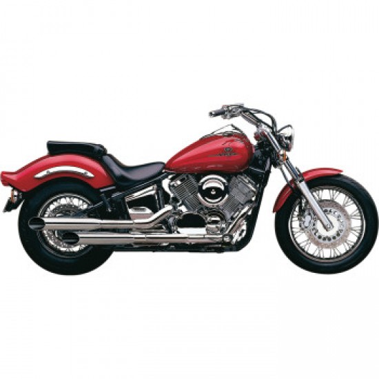 COBRA CLASSIC DELUXE EXHAUST - CHROME - XVS1100 # 2567SC