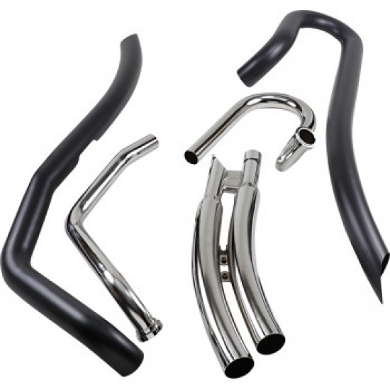 COBRA SPEEDSTER SWEPT EXHAUST - BLACK - M109R # 3221B