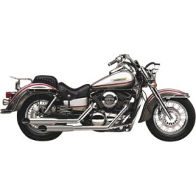 COBRA CLASSIC DELUXE EXHAUST - CHROME - VN1500 # 4569SC