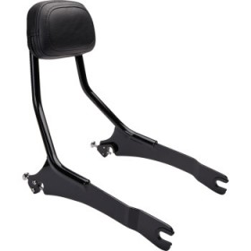 COBRA DETACHABLE BACKREST - BLACK - SOLO SEAT - SCOUT # 502-2211B