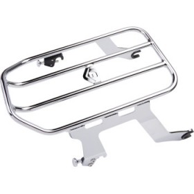 COBRA XHAUST SOLO LUGGAGE RACK - CHROME - BOBBER # 502-2515