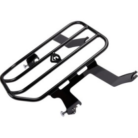 COBRA XHAUST SOLO LUGGAGE RACK - BLACK - BOBBER # 502-2515B