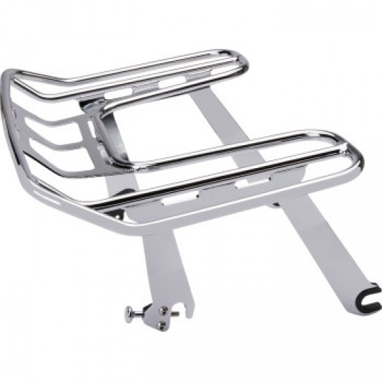 COBRA XHAUST DETACHABLE WRAP AROUND RACK - CHROME - CHIEFTAIN # 502-2603