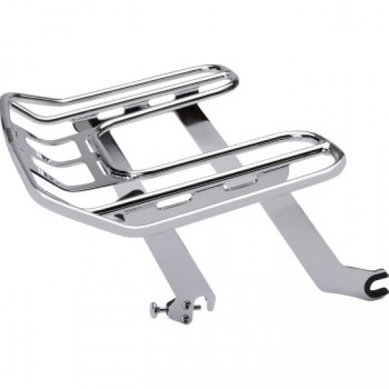 COBRA DETACHABLE WRAP AROUND RACK - CHROME - CHIEFTAIN # 502-2604