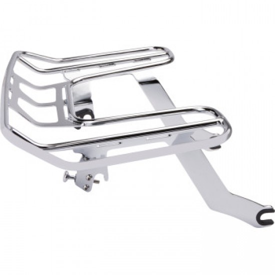 COBRA DETACHABLE WRAP AROUND RACK - CHROME - BOBBER # 502-2615