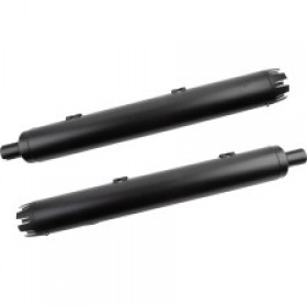 COBRA DUAL CUT SLIP-ON MUFFLERS - BLACK # 5208B