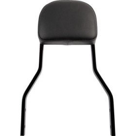 COBRA XHAUST SHORT SISSY BAR - BLACK - DYNA # 602-1202B