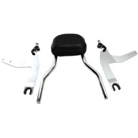 COBRA BACKREST KIT - 14 - CHROME - SOFTAIL # 602-2002